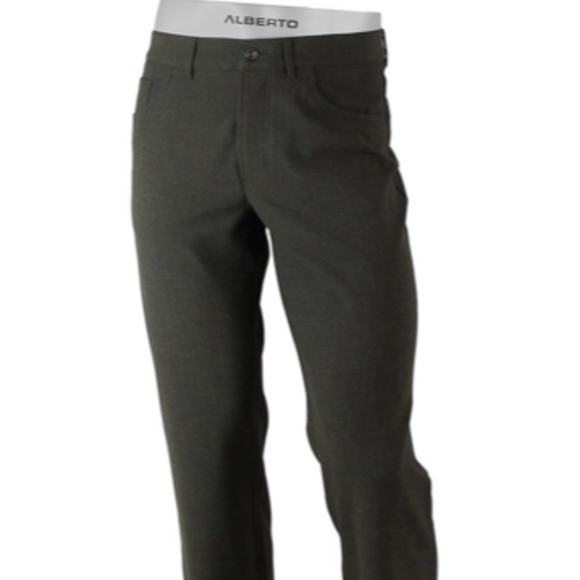 COPY - ALBERTO CERAMICA Stone Charcoal Pant - Picture 1 of 4